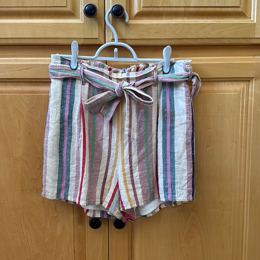 Francesca’s Mi Ami Striped Shorts